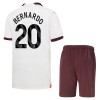 Officiële Voetbalshirt + Korte Broek Manchester City Bernardo 20 Uit 2023-24 - Kids